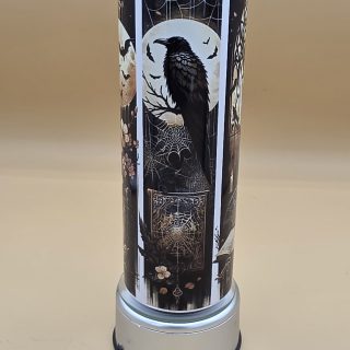 Gothic Ravens Moon Books Sublimation Tumbler
