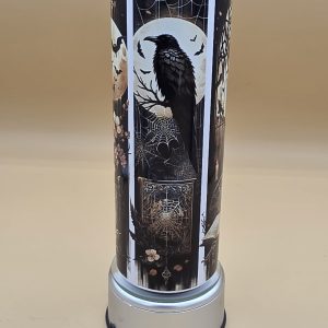 Gothic Ravens Moon Books Sublimation Tumbler
