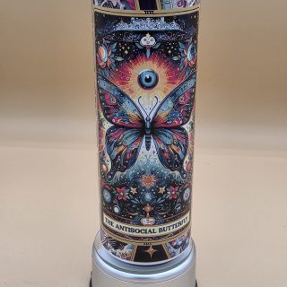 The Antisocial Butterfly Tarot Inspired Tumbler