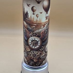 Steampunk Clockwork Sublimation Tumbler