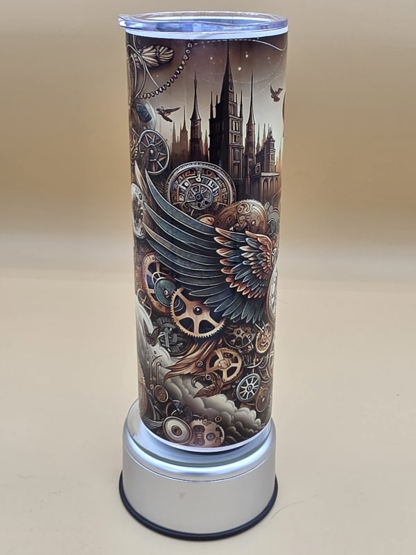 Steampunk Clockwork Sublimation Tumbler