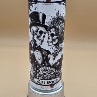 Till Death Glow in the Dark Sublimation Tumbler