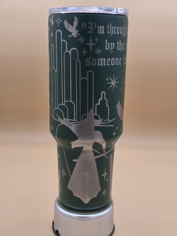 Elphaba 40oz Stainless Steel Tumbler