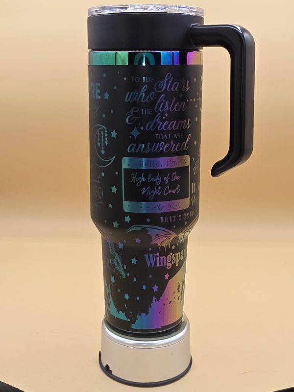 ACOTAR 40 Oz Laser-Engraved Tumbler