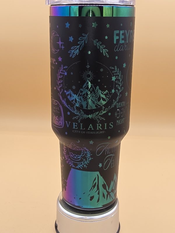 ACOTAR 40 Oz Laser-Engraved Tumbler