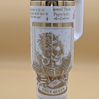 Smut Queen 40 Oz. Laser-Engraved Tumbler