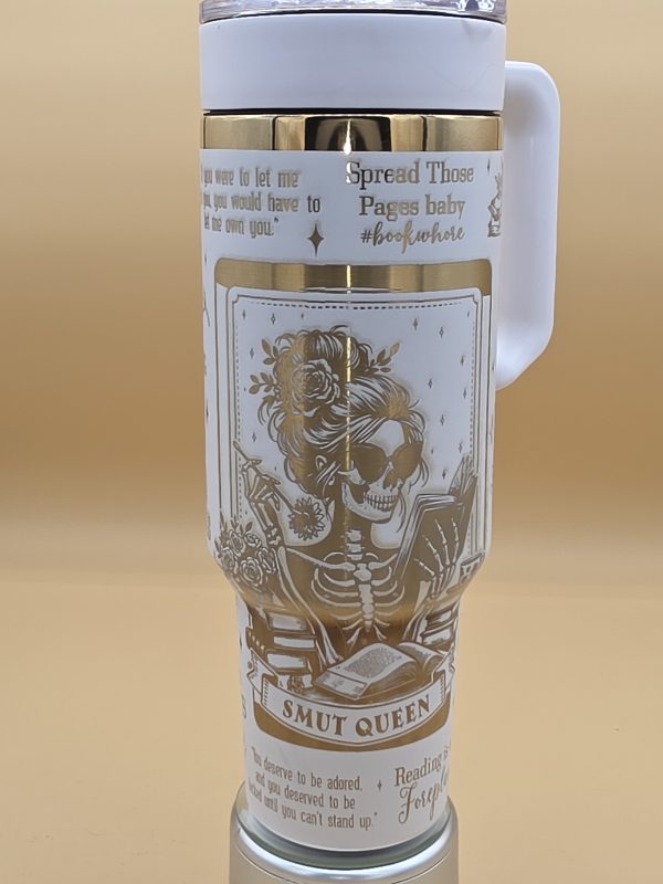Smut Queen 40 Oz. Laser-Engraved Tumbler