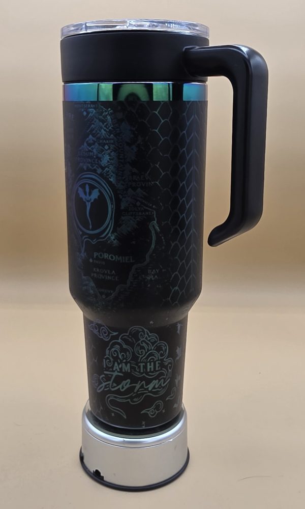 Fourth Wing 40 Oz. Laser-Engraved Tumbler
