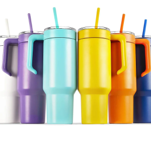 Custom 40 Oz. Laser-Engraved Tumbler